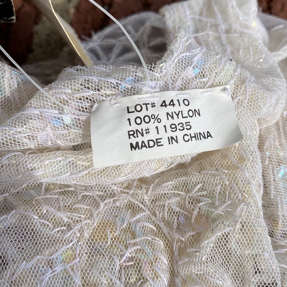 Beaded Lace Collar/Necklace with Sequins Vintage NWT - Picture 10 of 10